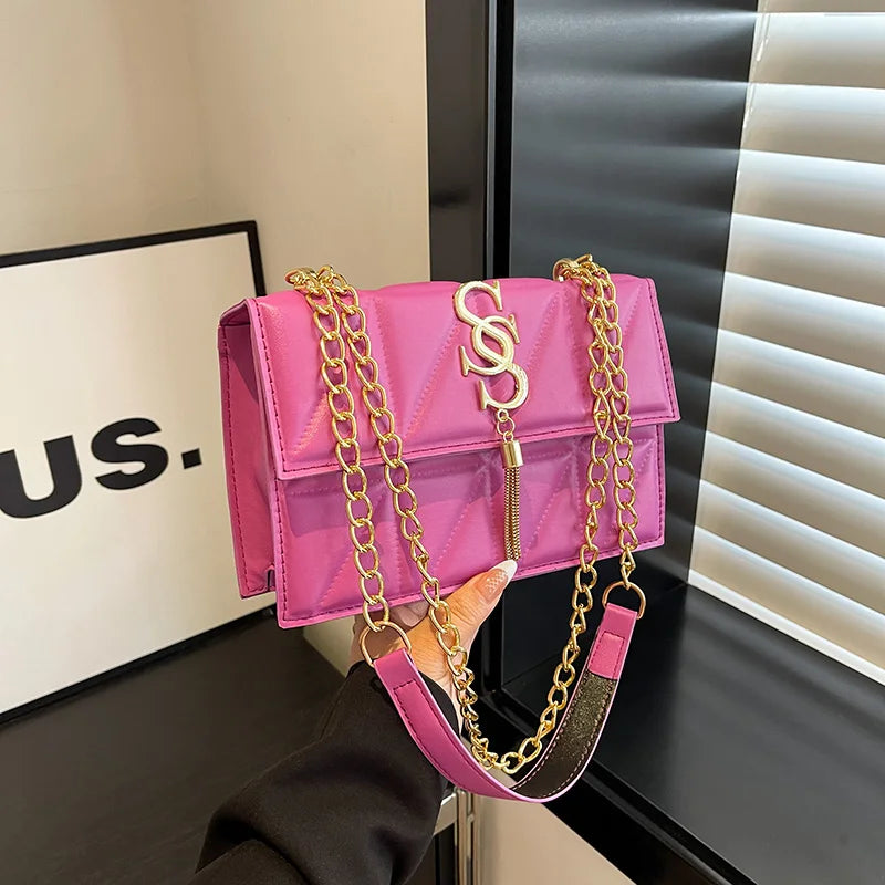 Argyle Crossbody Bag Metal