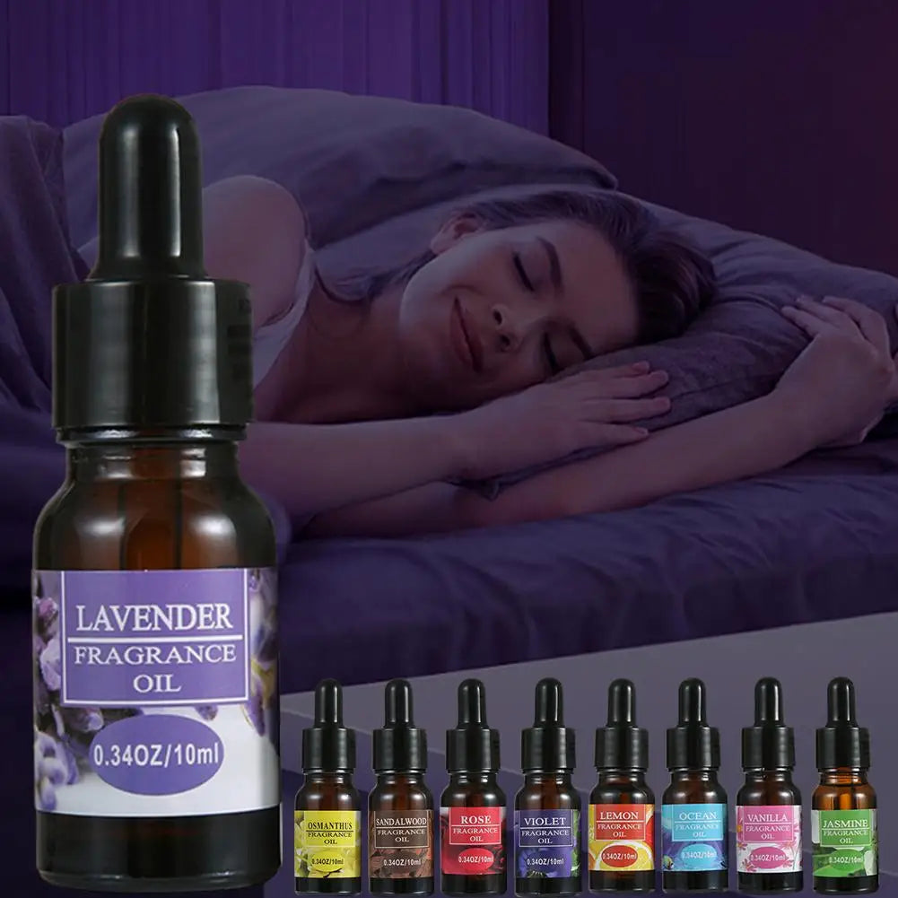 Aromatherapy Essential Oil Set Car Home 10ml