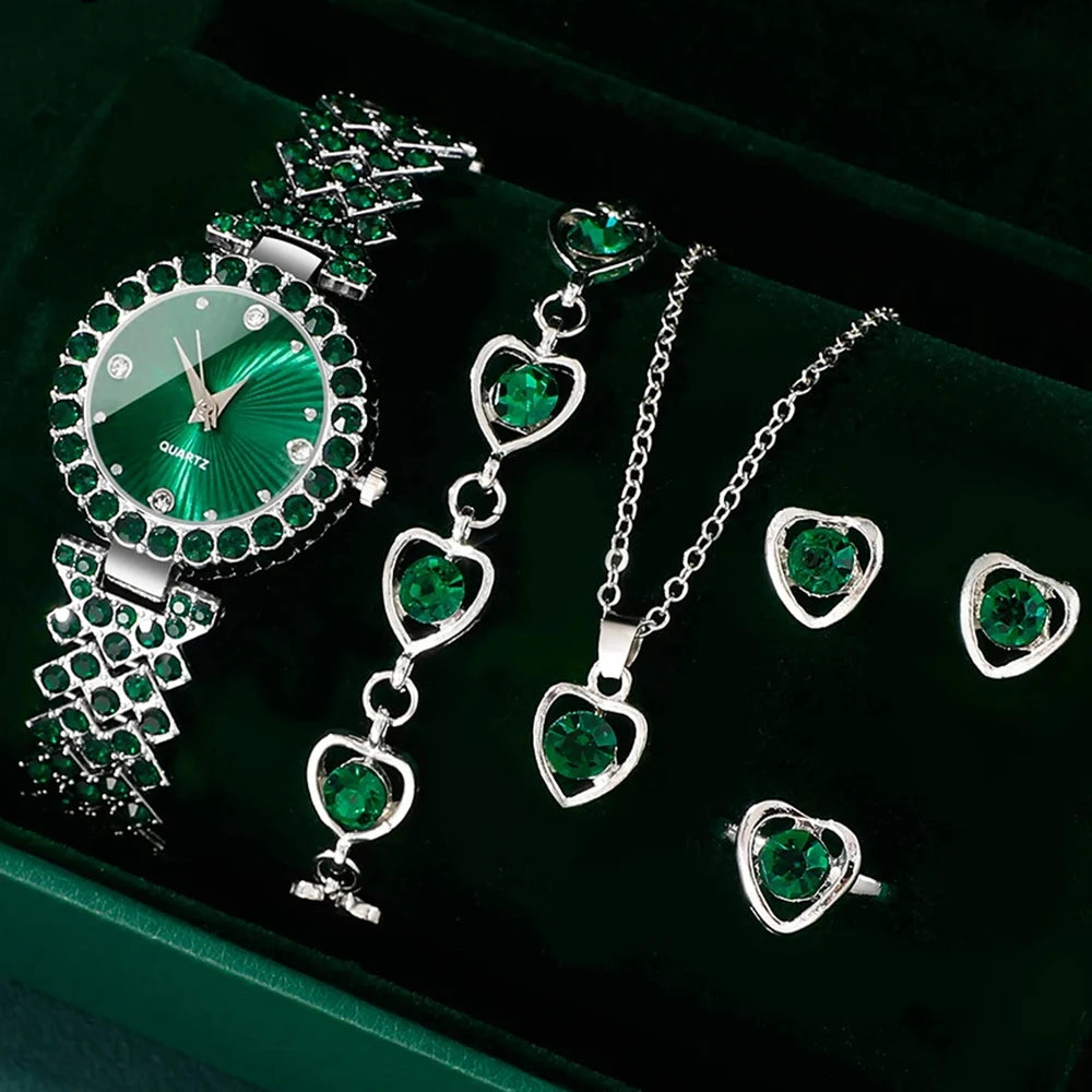 Watch & Jewelry Set for Women