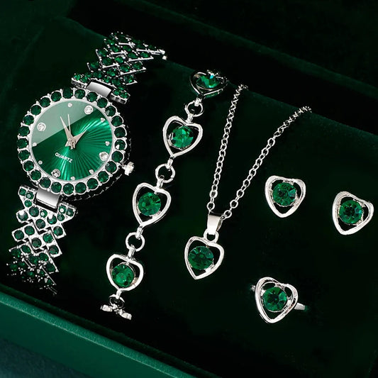 Watch & Jewelry Set for Women