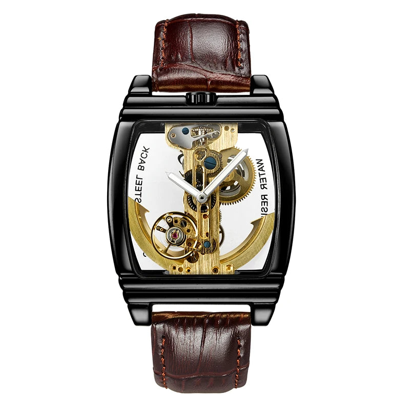 SHENHUA Skeleton Men Watch