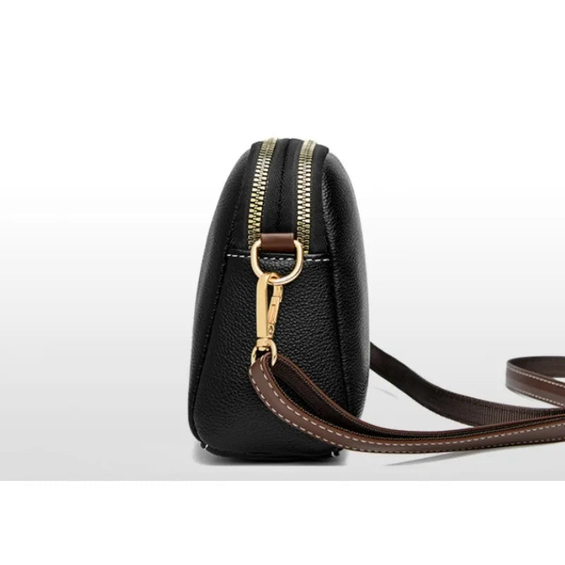 Women's Cowhide Flap Luxury Crossbody Bag