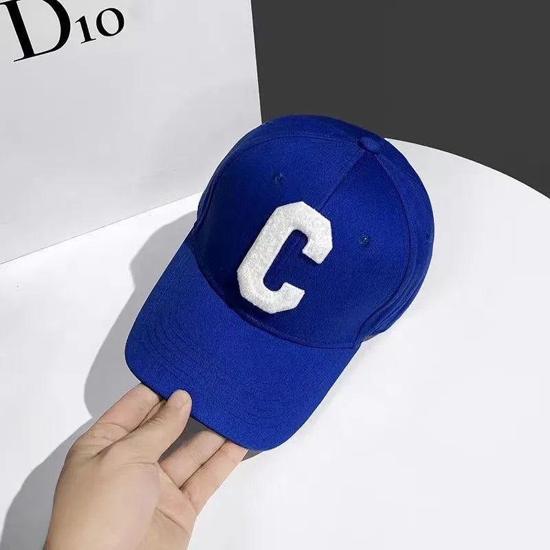 Letter Embroidered Baseball Cap