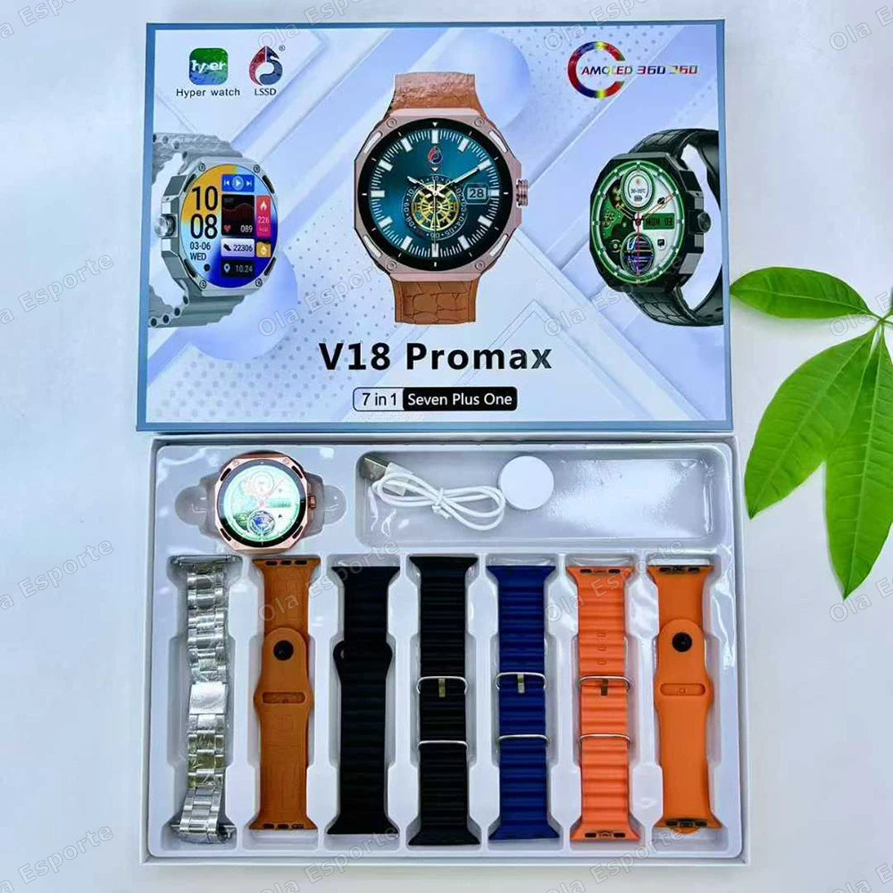 AMOLED GPS Smart Watch