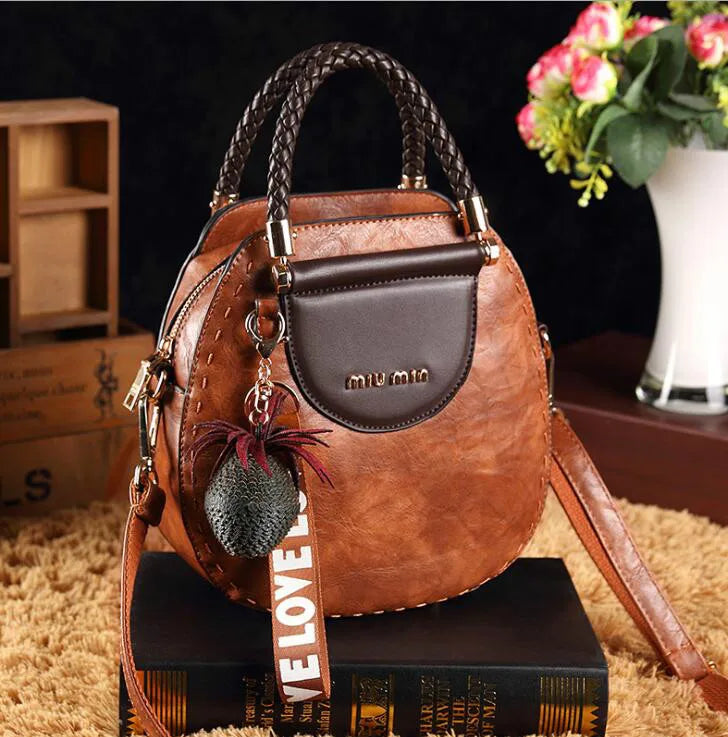 Women's Small Tote Crossbody Designer Handbag