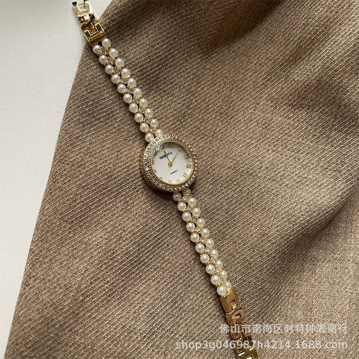 Pearl Chain Women Watch