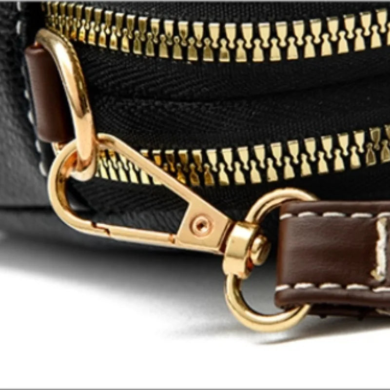 Women's Cowhide Flap Luxury Crossbody Bag