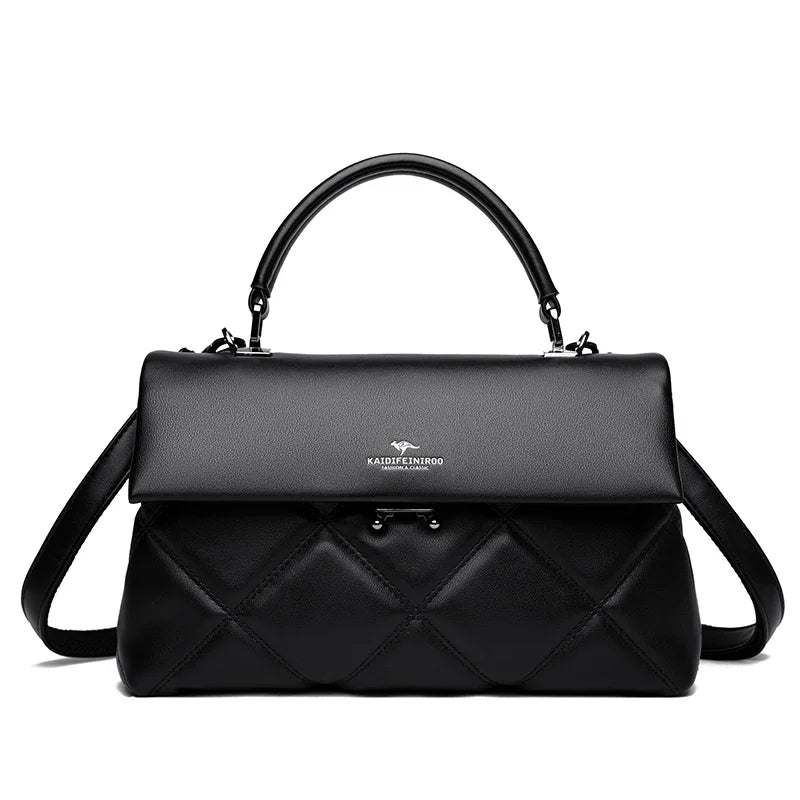 Soft Leather Crossbody Bag