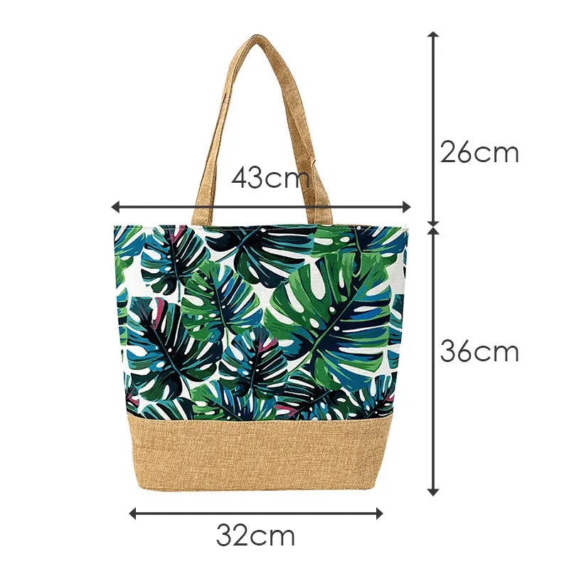 Floral Large Tote Shoulder Bag