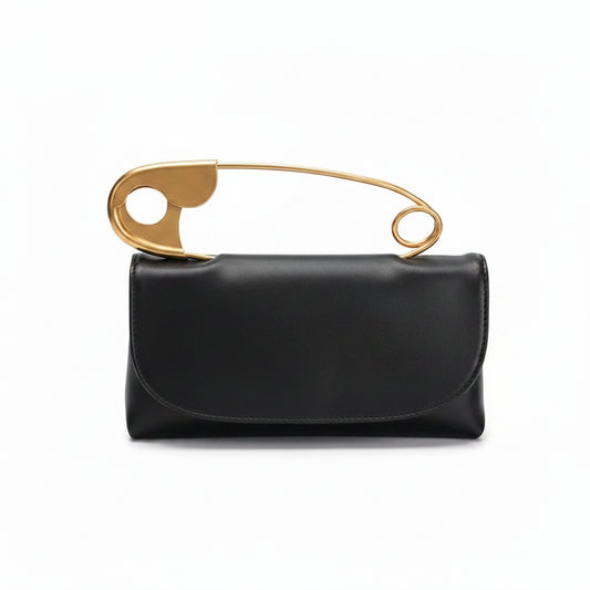 Women's PU Chain Flap Mini Crossbody Bag