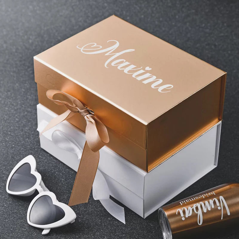 Custom Magnetic Gift Box Bridesmaid Wedding