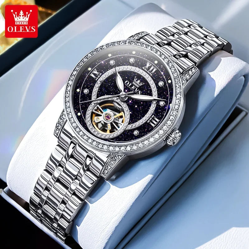 Hollow Mechanical Watch Women