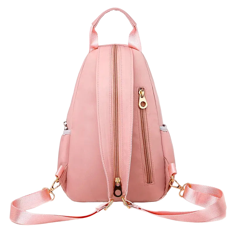 PU Leather School Backpack
