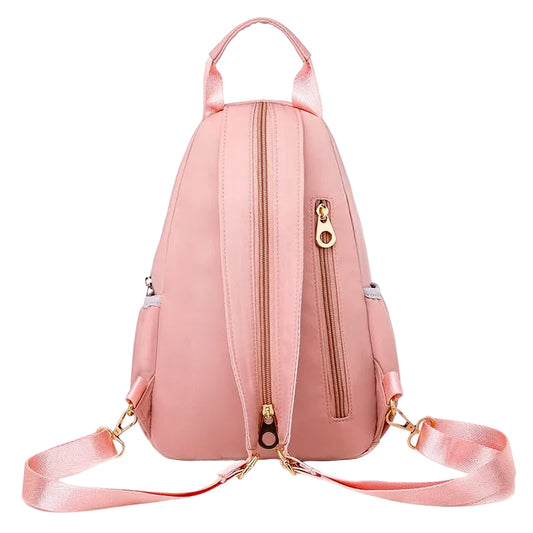 PU Leather School Backpack