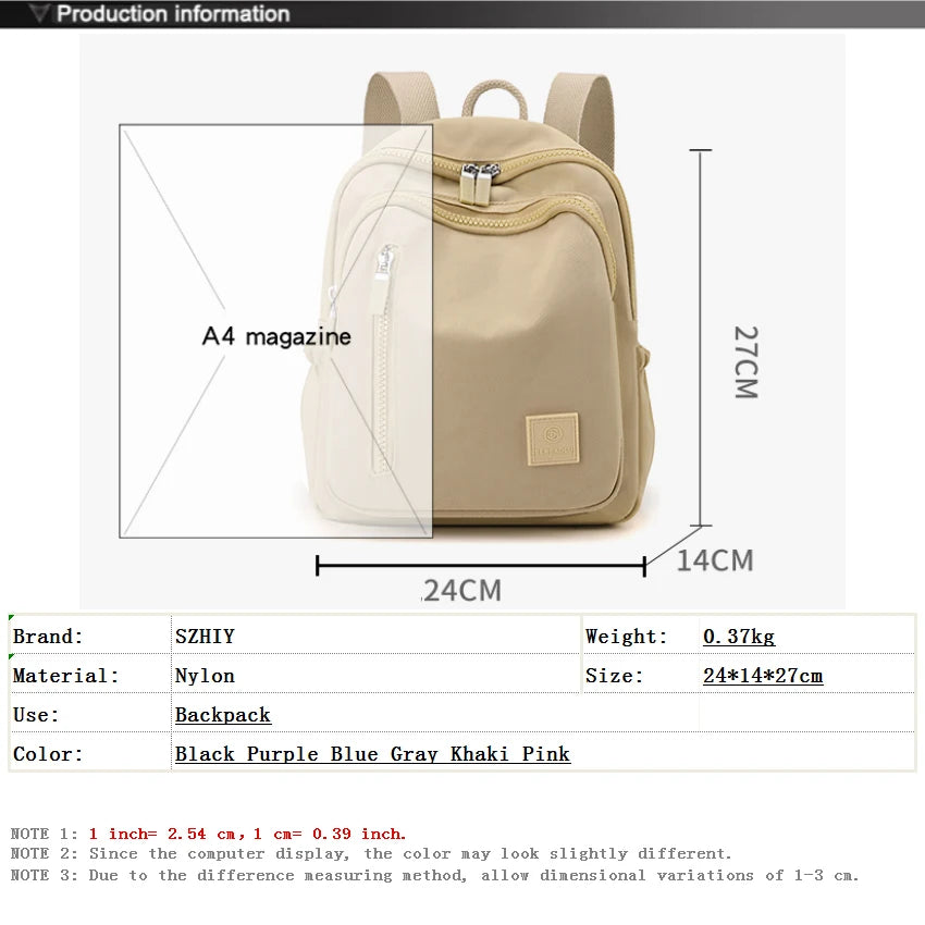 Lightweight Waterproof Backpack