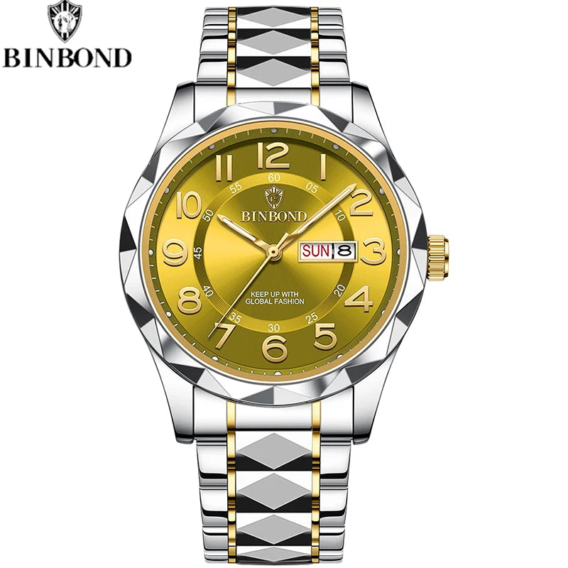 BINBOND Luminous Men's Quartz Watch
