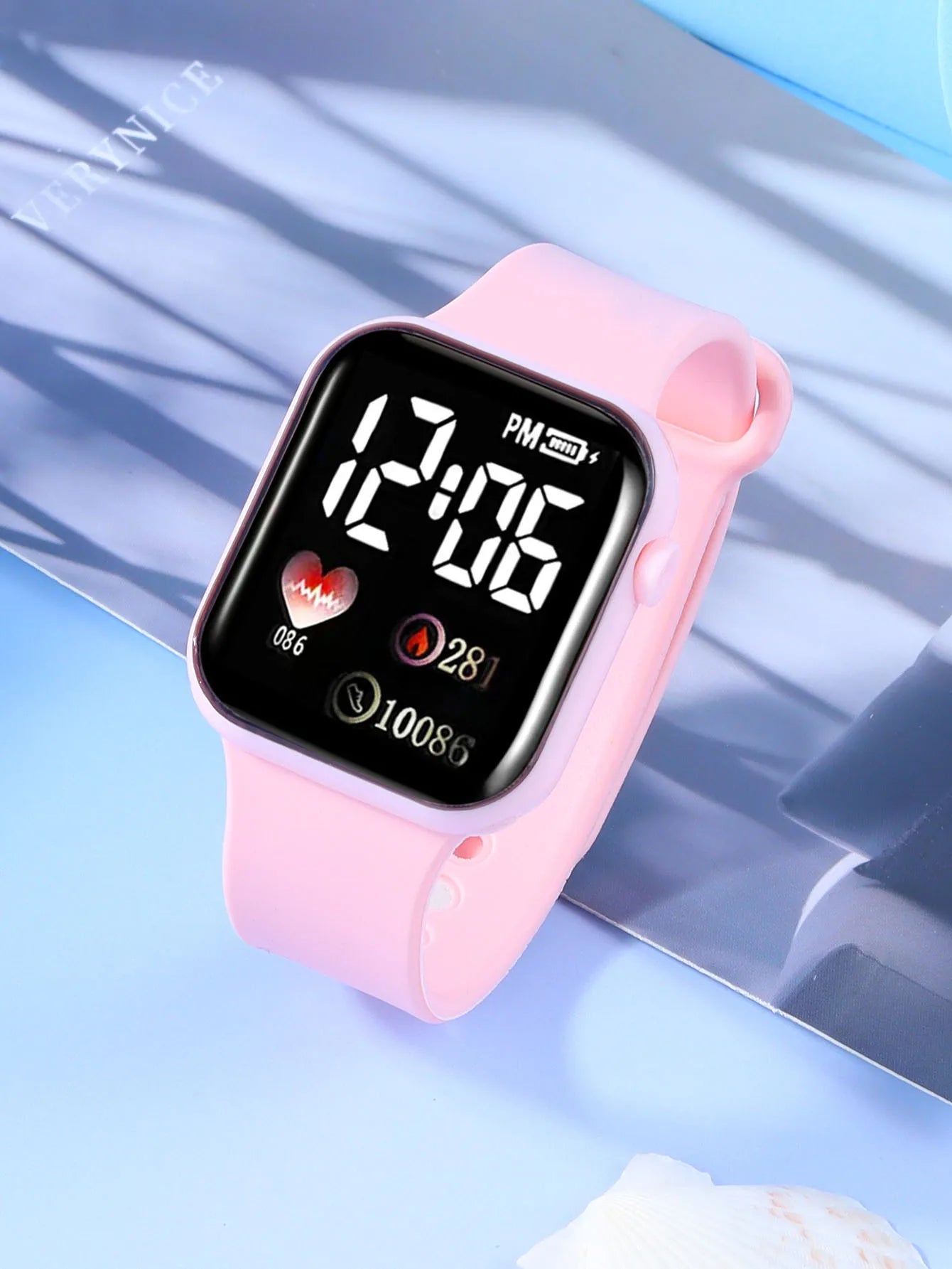 LED Electronic Watch & Jewelry Set
