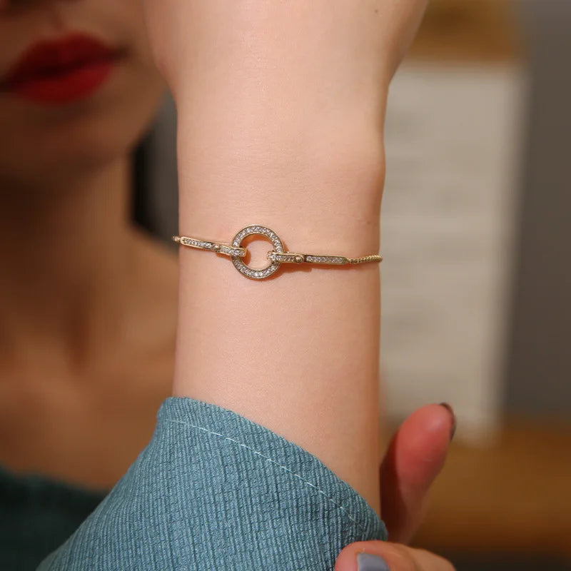 Women's S925 Silver Crystal Bracelet