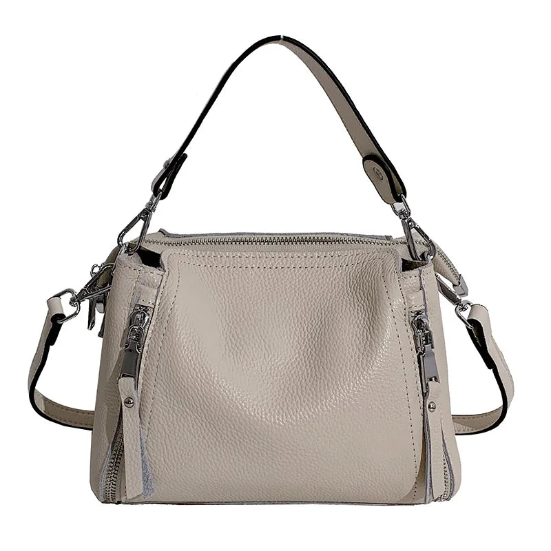 Cowhide Leather Women Tote Bag