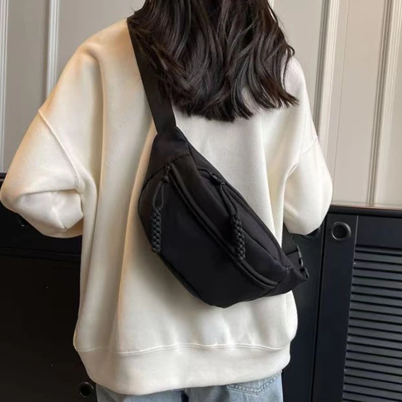 Unisex Sporty Crossbody Chest Bag
