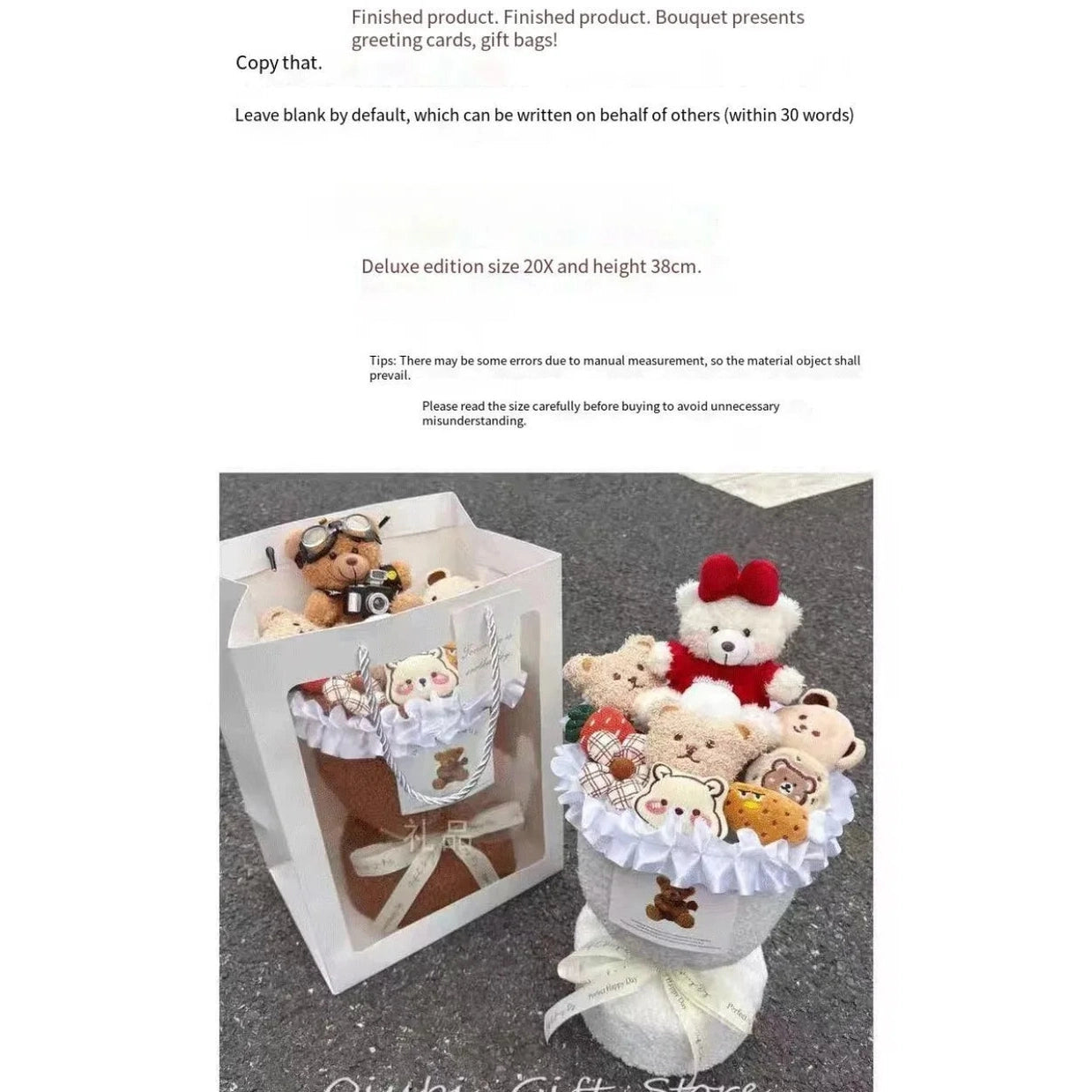 Cute Doll Bouquet Birthday Gift