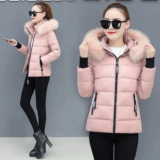 Korean Padded Women Parka
