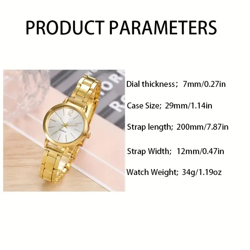 Women's Diamond Rhinestone Quartz Watch