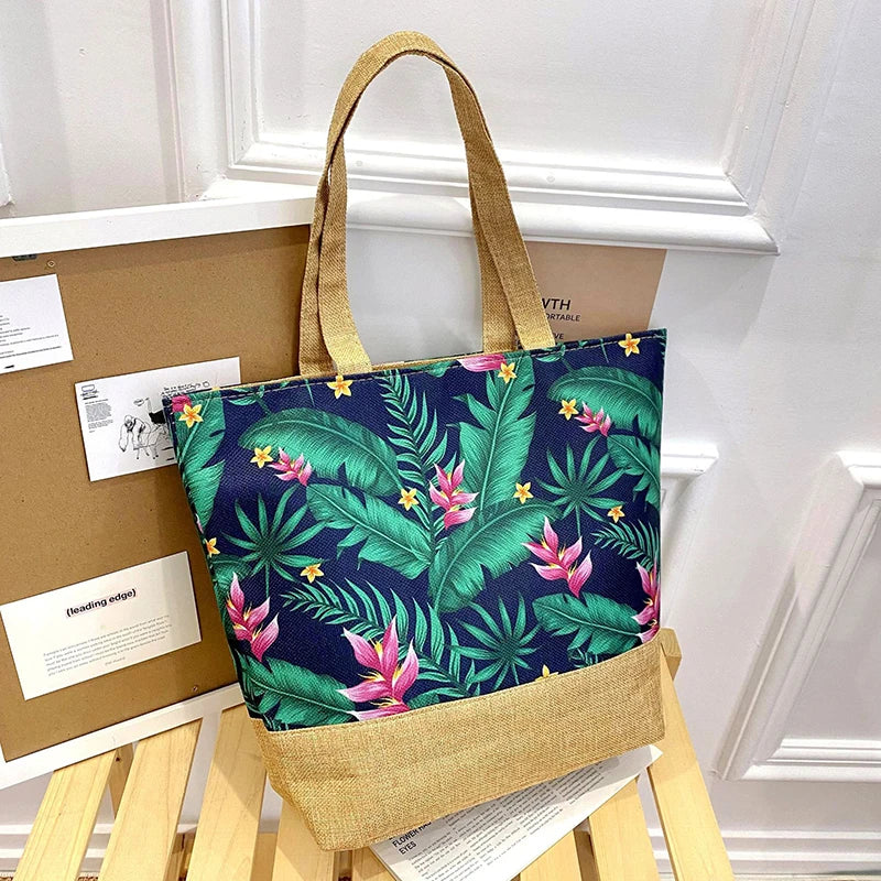 Floral Large Tote Shoulder Bag