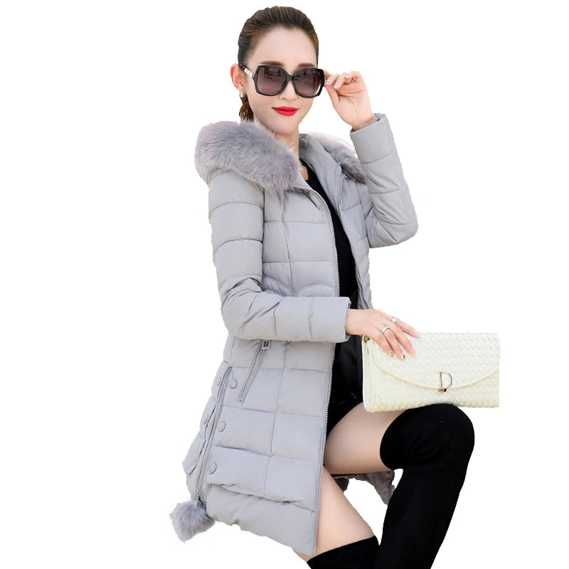 Hooded Winter Women Jacket