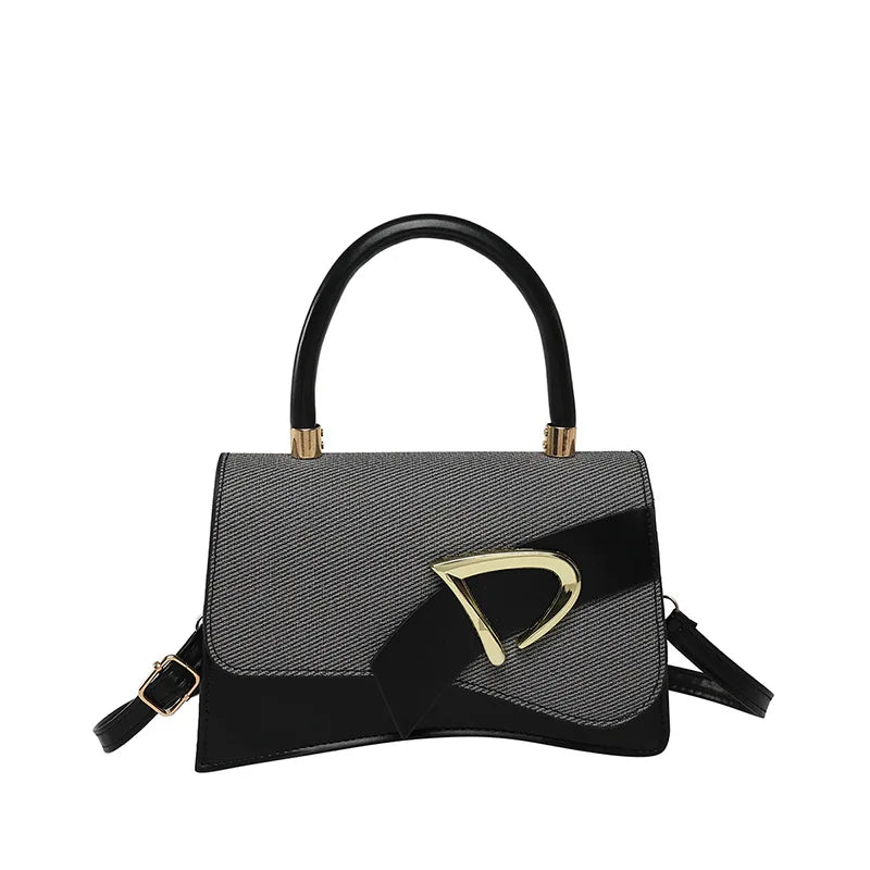 Square Bag Bicolor Crossbody
