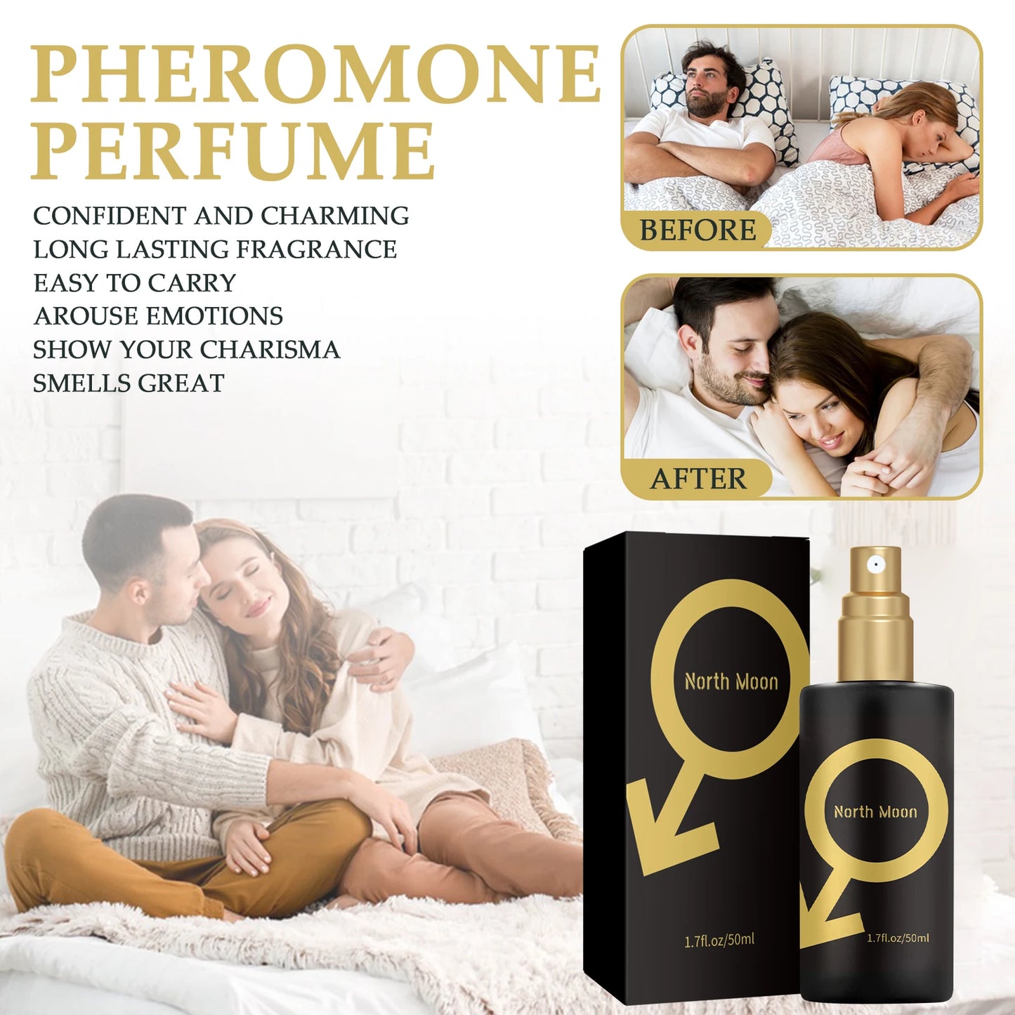 Unisex Bergamot Light Fragrance Perfume 50ml