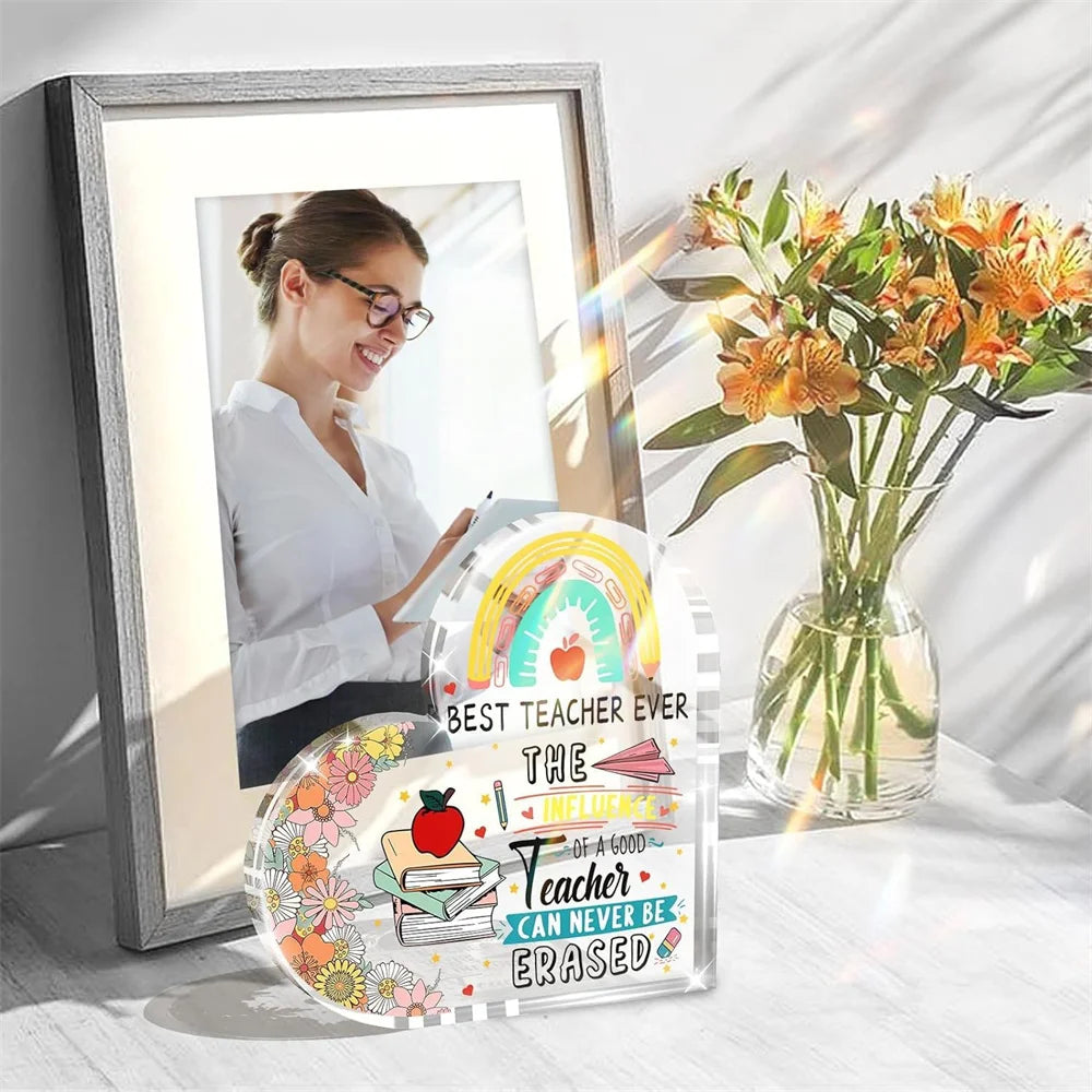 Teacher Thank You Plaque Classroom Decor