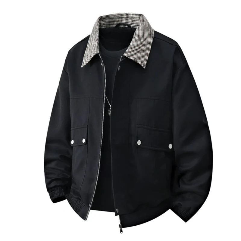 Plaid Retro Men Jacket