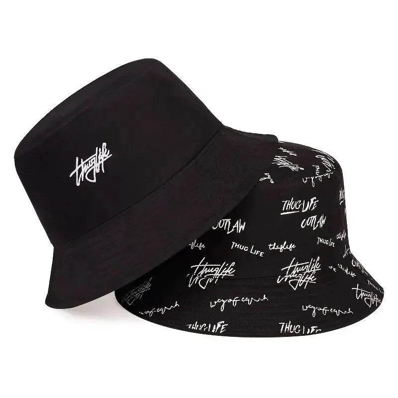 Double-Sided Fisherman Basin Hat