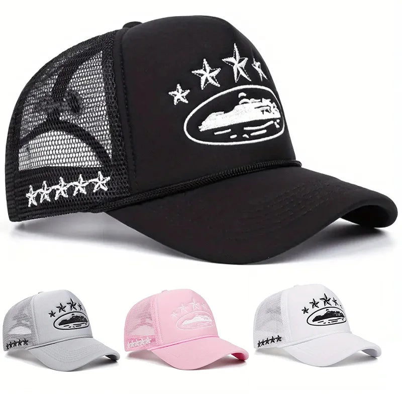 Unisex Mesh Trucker Cap