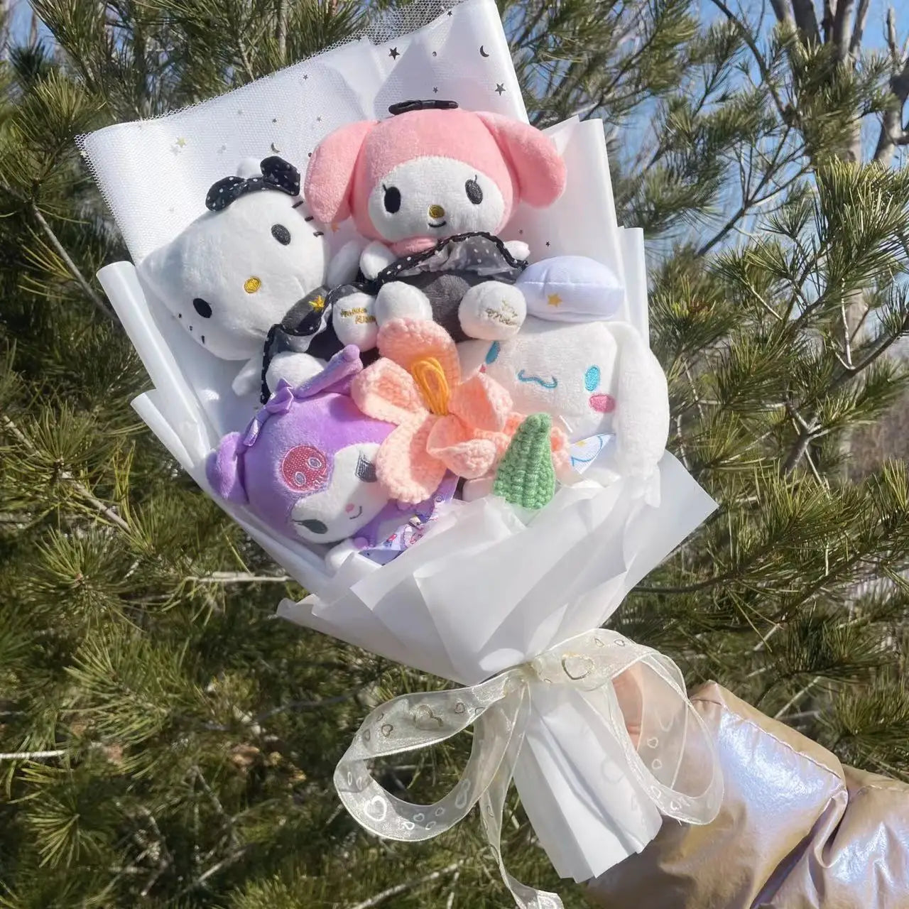 Plush Cartoon Bouquet Gift