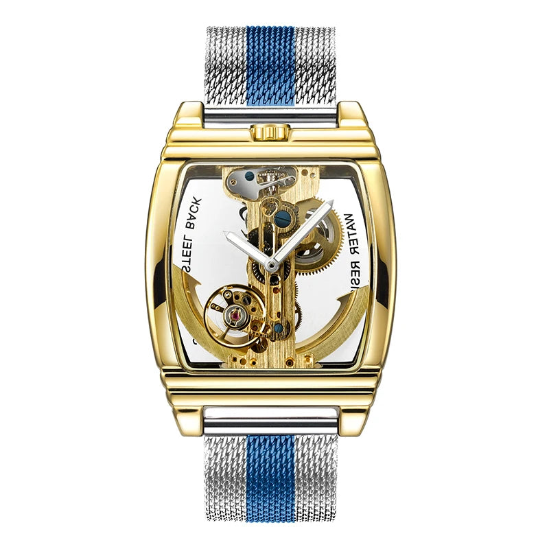 SHENHUA Skeleton Men Watch