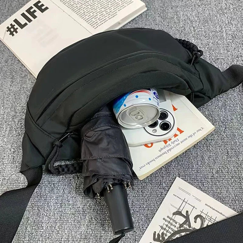 Unisex Sporty Crossbody Chest Bag