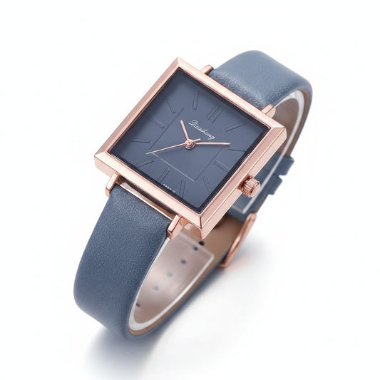 Women's Luxury Leather Digital Watch Casual