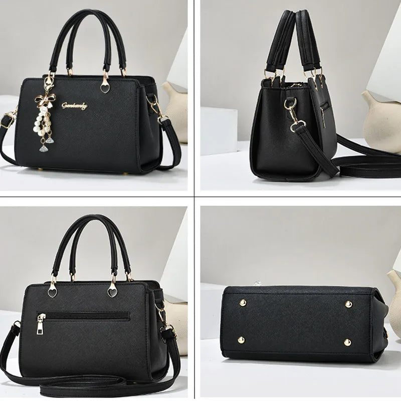 PU Bucket Pattern Crossbody Bag