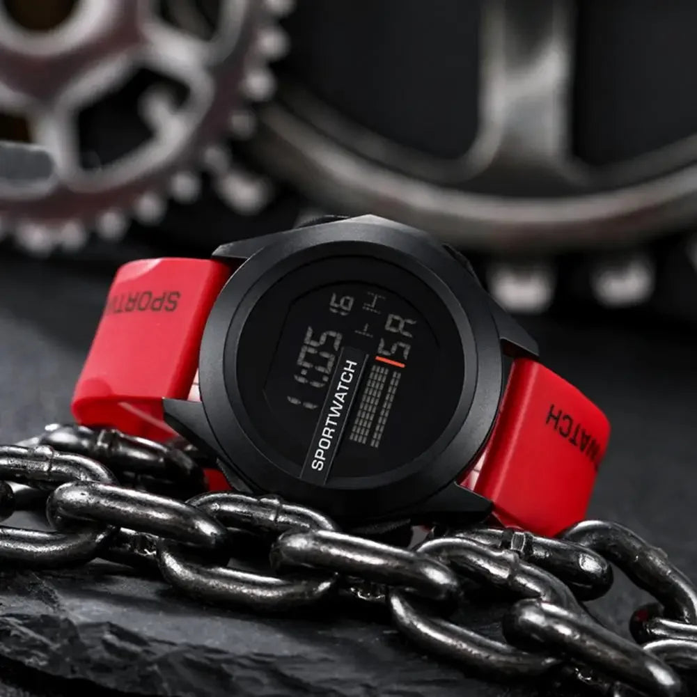 Men's LED Digital Sports Watch with Alarm