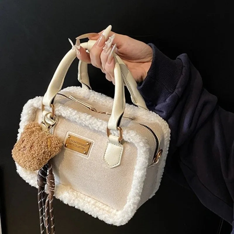 Plush Versatile Crossbody Bag