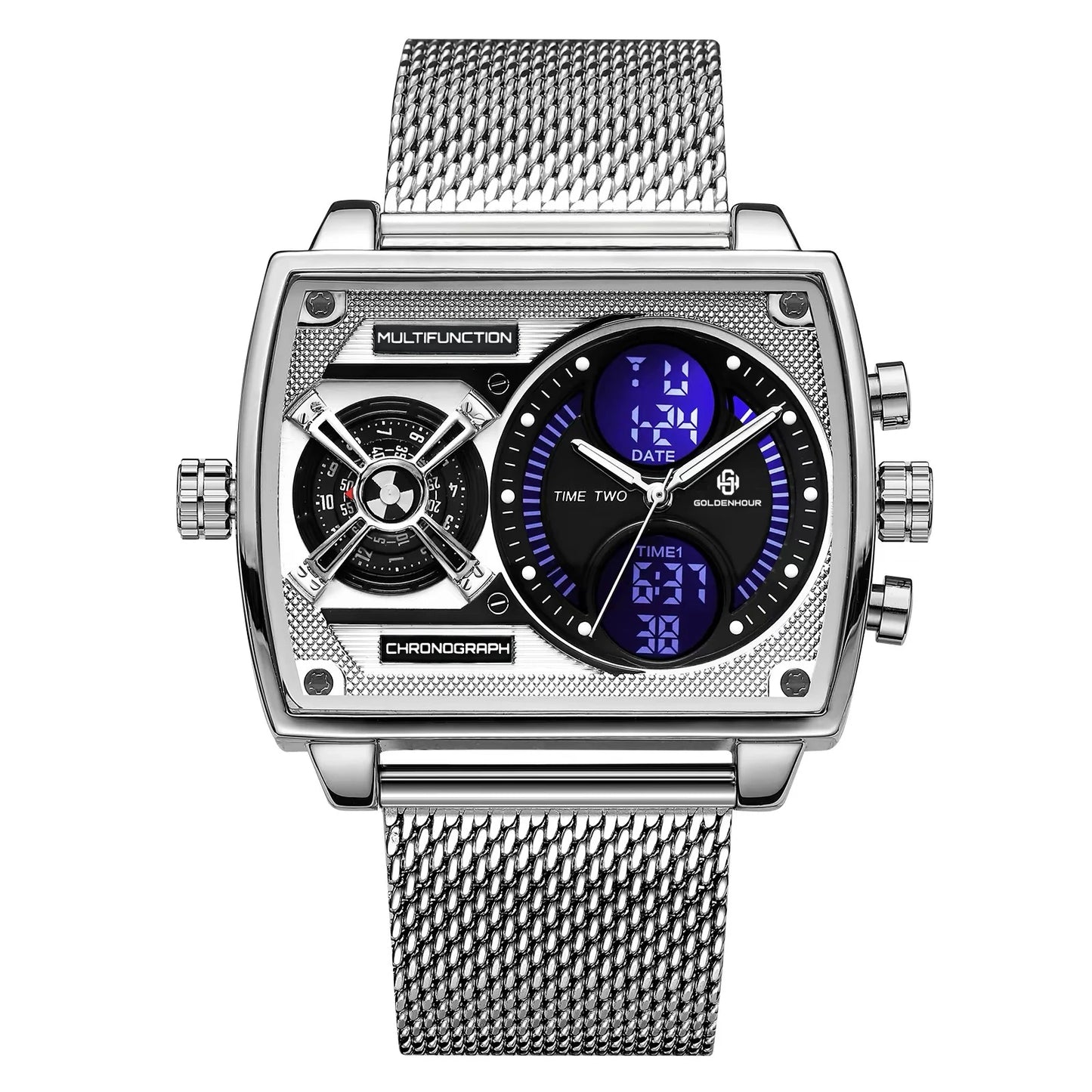 GOLDENHOUR Digital Men Watch