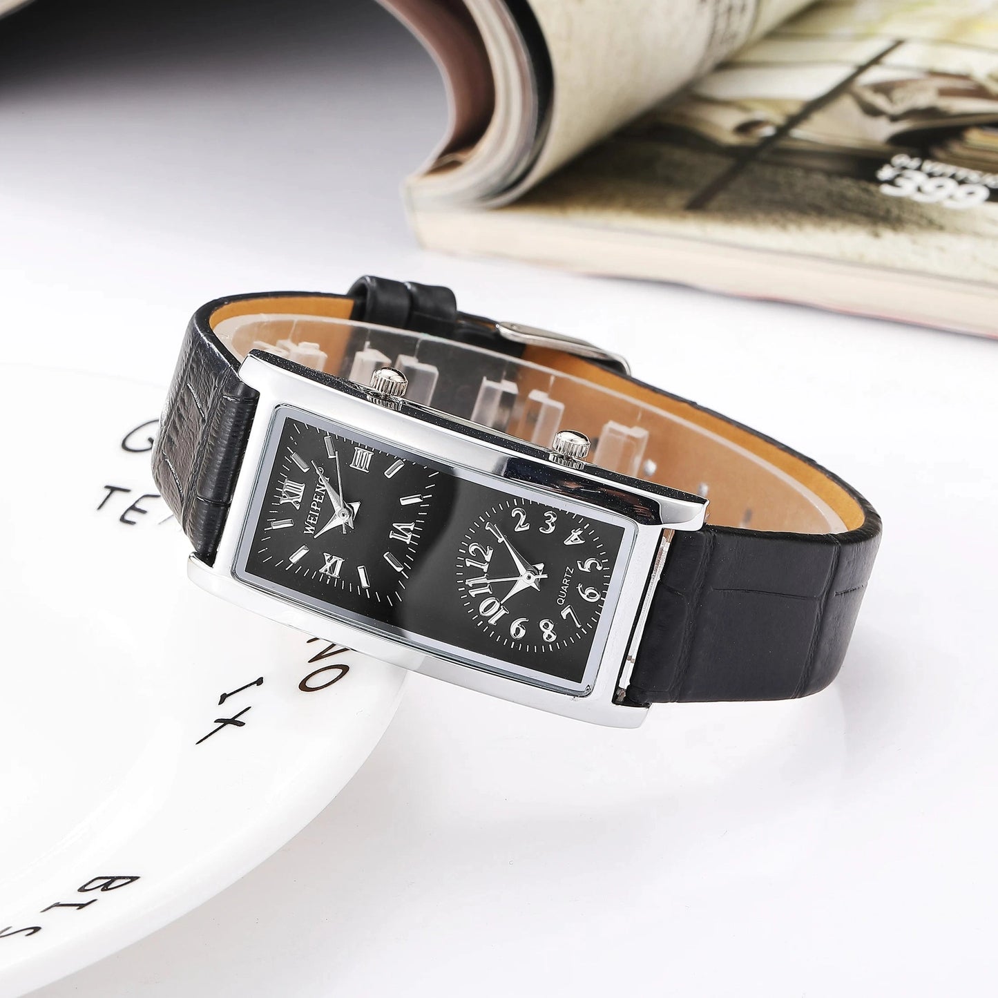 Dual Time Zone Women Watch