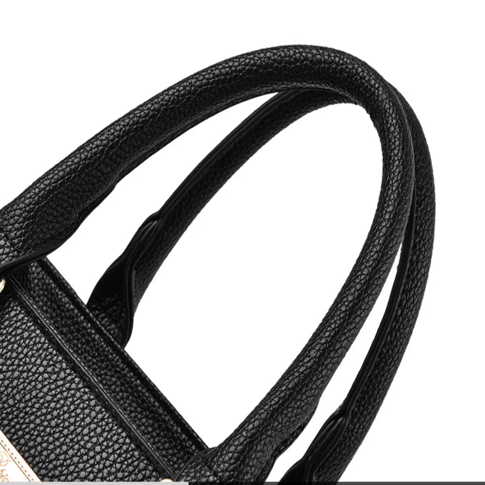 Casual PU Leather Handbag