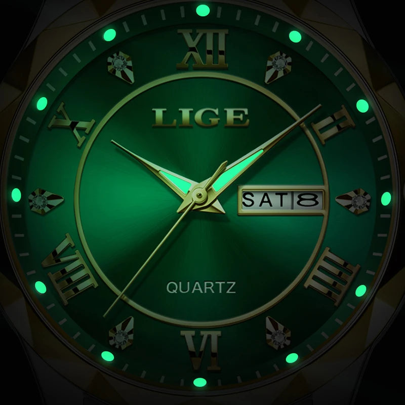 LIGE Chronograph Sport Men's Watch