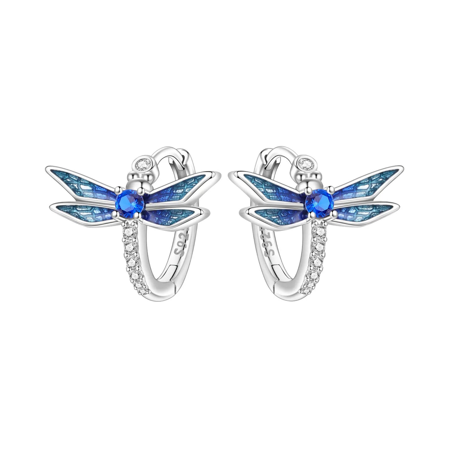 Women's S925 Silver Daisy Hoop Earrings