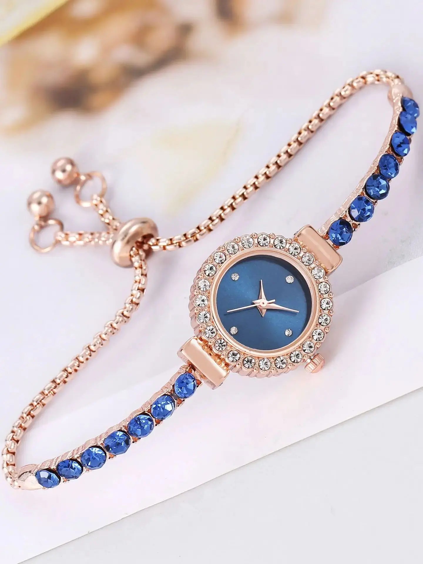 Women's Small Dial Bracelet Quartz Watch