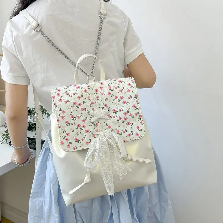 Floral Kawaii Shoulder Bag