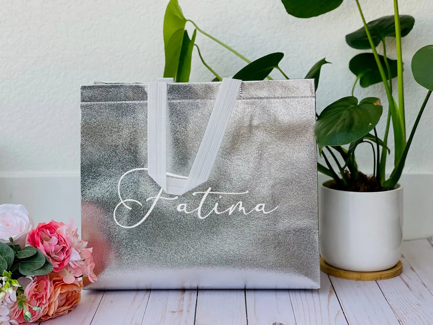 Custom Bridesmaid Tote Bag Wedding Gift